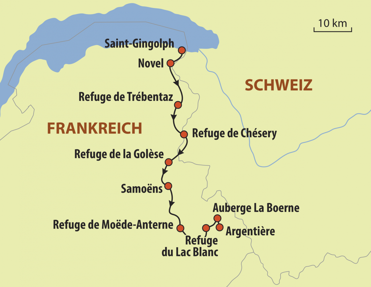 Reiseroute