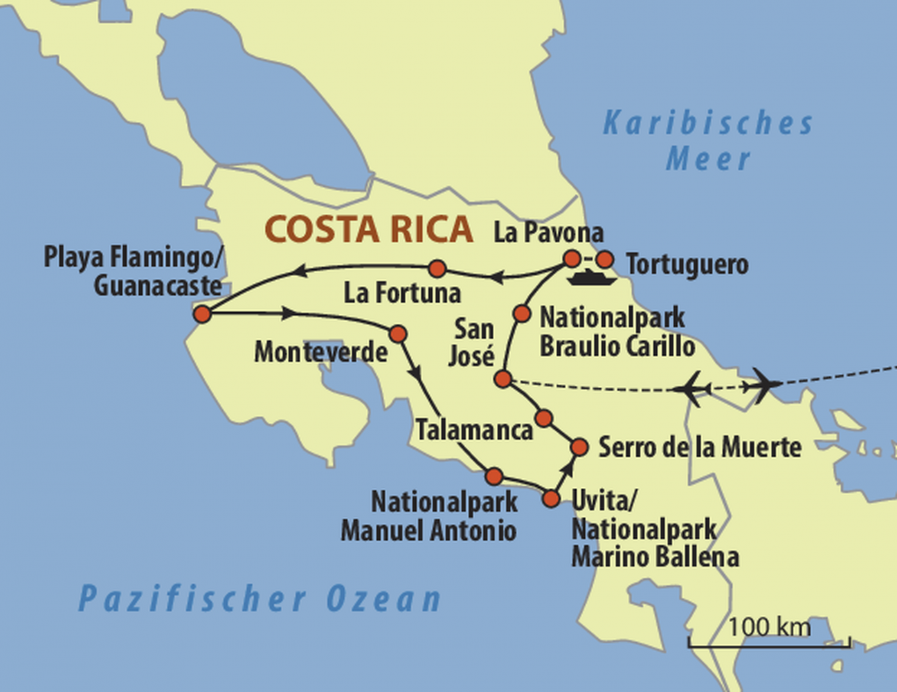 Reiseroute