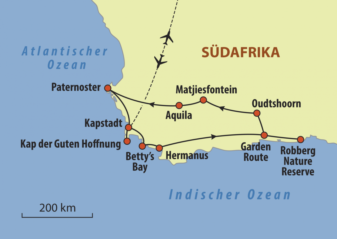 Reiseroute