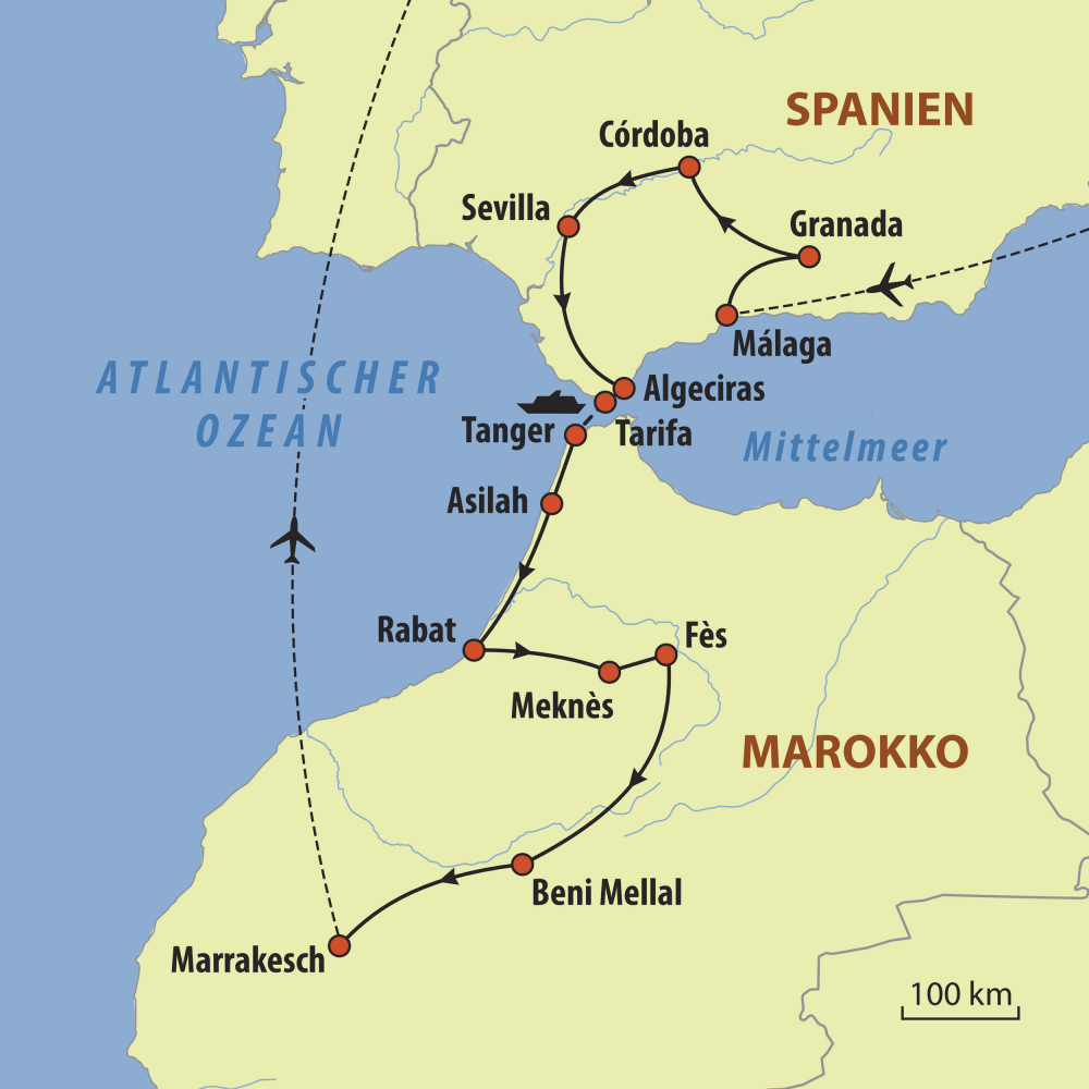Reiseroute