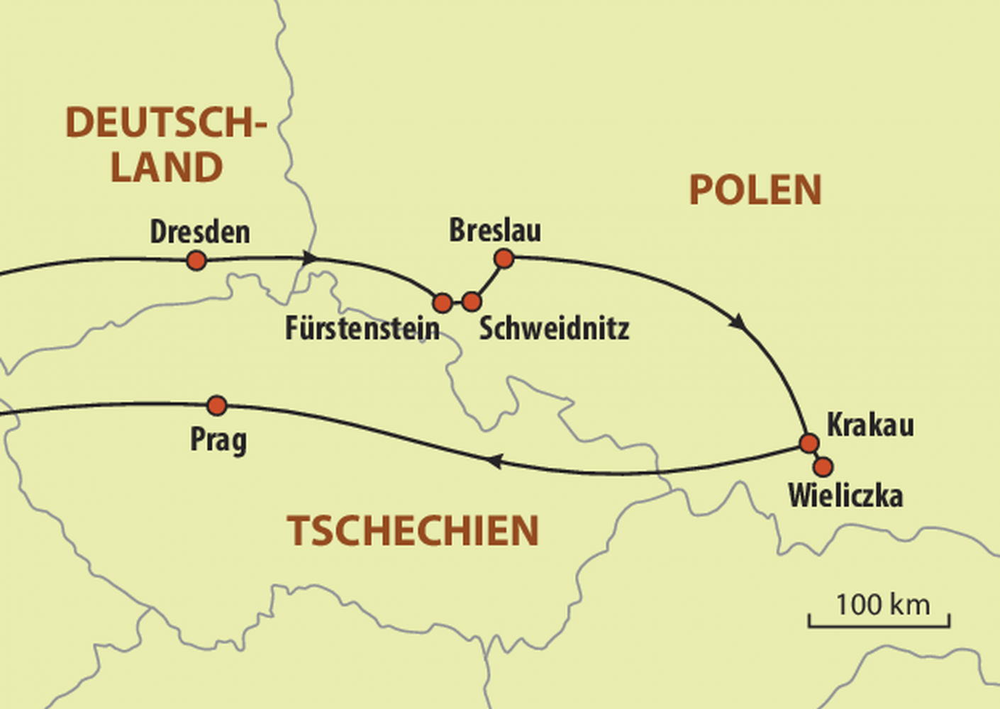 Reiseroute