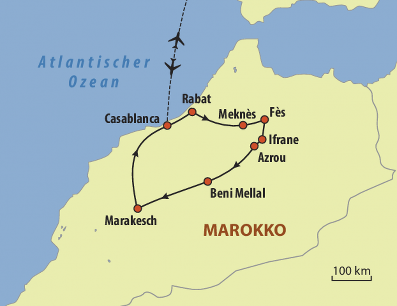 Reiseroute